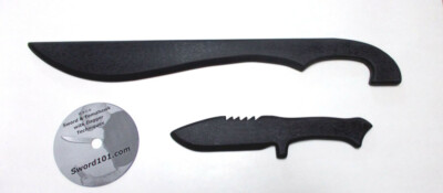 Practice Training Bolo Sword Moro Polypropylene Knife Kalaj Kutter Bowie DVD