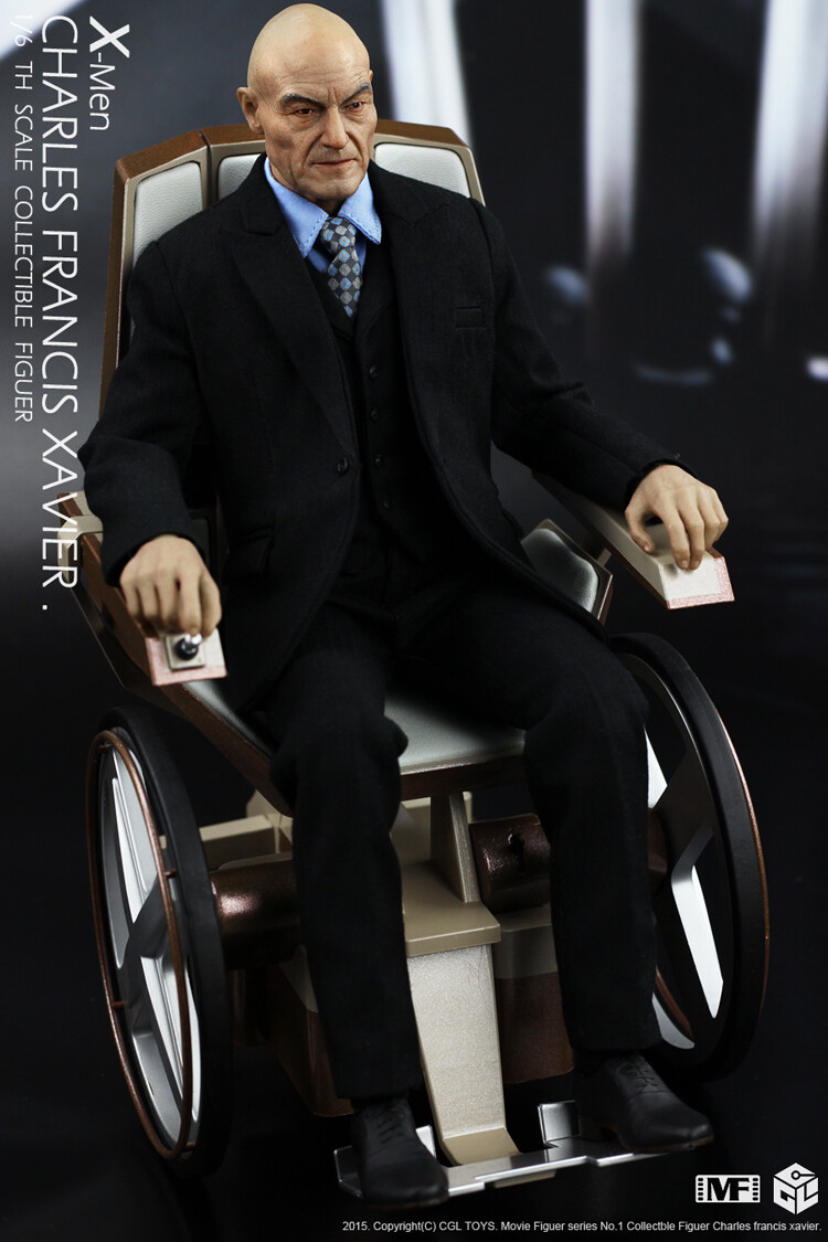 CGL Toys MF01 1/6 X-men Professor X Xavier with Wheelchair