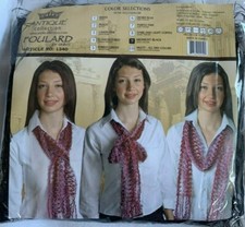 LADIES FOULARD SCARF   MIDNIGHT BLACK   Antique Collection   NEW