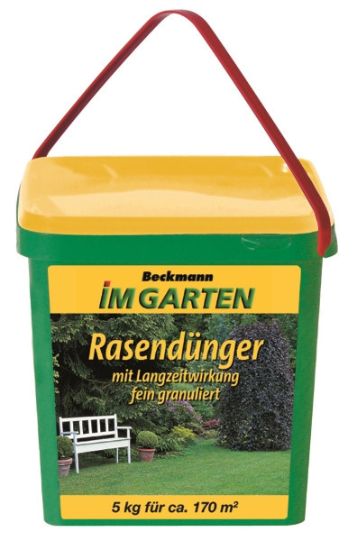 Beckmann RasendüNger Mit Langzeitwirkung 5 Kg FüR Ca.170 M²-image