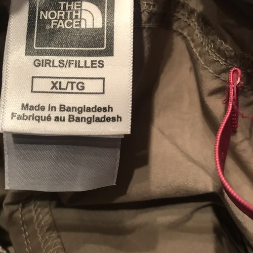 The North Face Girls Convertible Nylon Pant Size XL - Picture 10 of 10