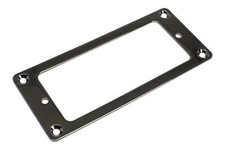 Mini Humbucker Metal Mounting Ring - Black Chrome