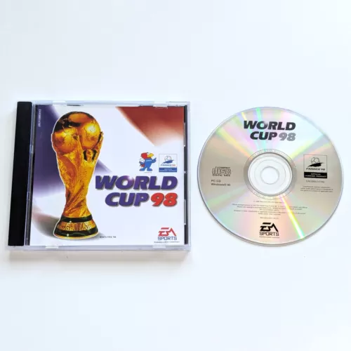 World Cup 98 - Jewel Case - PC - FIFA Football, Soccer - 1998 - Fast P&P!