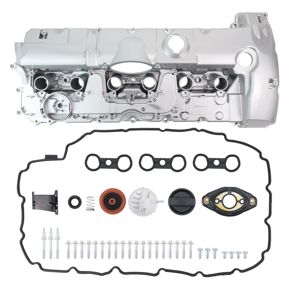 Upgrade Aluminum Valve Cover for BMW 130i 325i 330i 523i 530i 630i 730Li X3 X5 Foto 2 de 4