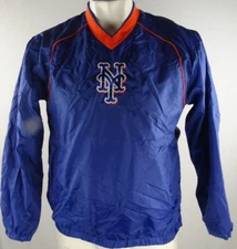 New York Mets MLB G-III Men's V-Neck Windbreaker
