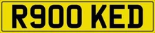 ROOKED NUMBER PLATE R900 KED OVERCHARGE SWINDLE CAR REG BROKE COSTLY EXPENSIVE