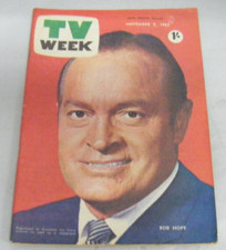 Vintage TV Week Magazine NSW November 1963 Bob Hope