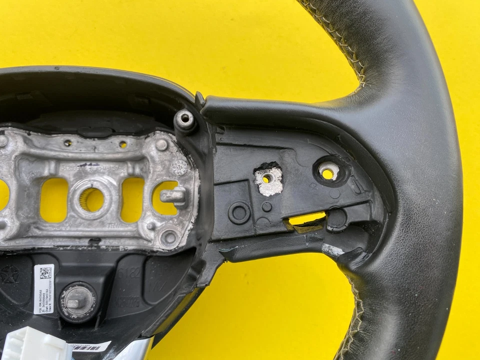 2017-2023 CHRYSLER PACIFICA DRIVER STEERING WHEEL BLACK WRAPPED OEM 55079457AA - Image 3 of 4