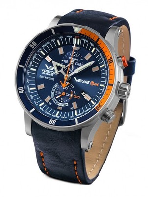 Vostok Europe Herrenuhr VEareONE Special Limited Edition Titan mit 3 Armbändern 