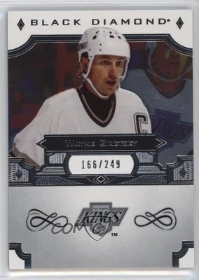 2017-18 Upper Deck Black Diamond 166/249 Wayne Gretzky #BDB-WG HOF g2u