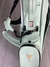 Links Legends Members stand golf bag in mint green Excellent very  rare