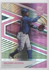 2020 Panini Elite Extra Edition Pink Maximo Acosta #151 09wc