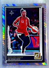 Chelsea Gray 2025 Panini Donruss WNBA Silver Holo Foil Card-#38 Las Vegas Aces