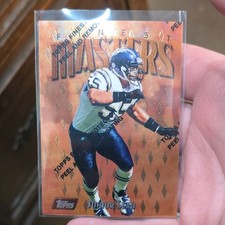 Topps 1997 Finest Masters Junior Seau San Diego Chargers #60 Protective Coating