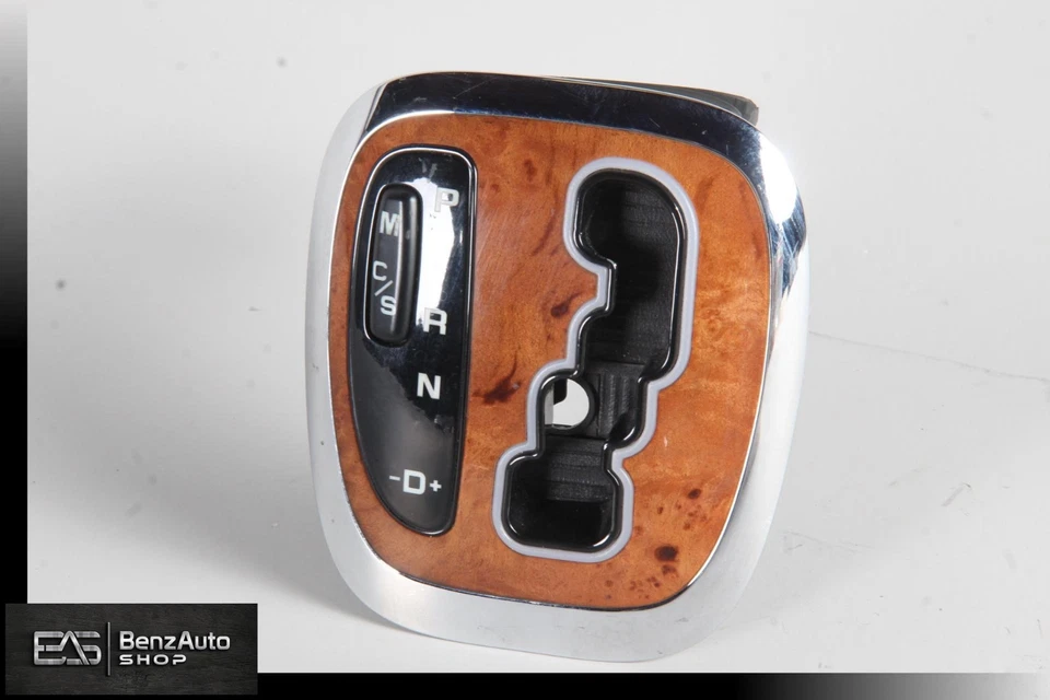 Borde bisel de palanca de cambios consola central Mercedes W215 CL55 AMG 2152600896 OEM Foto 2 de 4