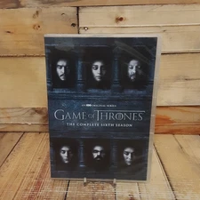 Game Of Thrones Season 6 DVD Used HBO Fantasy Dragons Complete Sixth