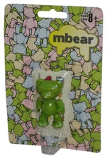 Stikfas Mbear (2006) Mini Bear Mascot 2-Inch Clover Green Figure MB004B