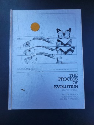 The Process of Evolution Second Edition Ehrlich Holm Parnell Biology Textbook