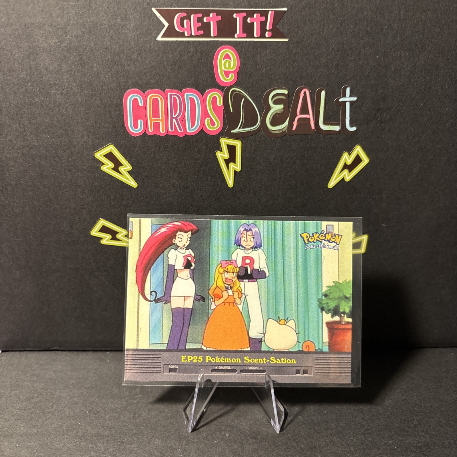 EP25 Pokemon Scent-Sation Pokemon Topps Series 2 Card NM