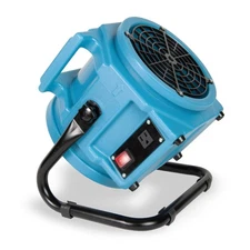 PA-250-HS-AF Compact Air Mover Axial Blower Floor Fan - 1/4 HP, 1050 CFM, Car...