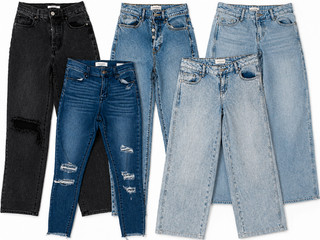 Lot of 5 PacSun Women's Jeans – Various Styles/Size 24 [716 100]