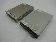 2 Sony 3.5 inch floppy drives MP-F17W-2Z / MFD-17W-12  MP-F17W-24 / MFD-17W-24