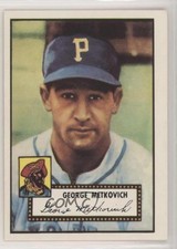 1983 Topps 1952 Reprint Series George Metkovich #310 1b3