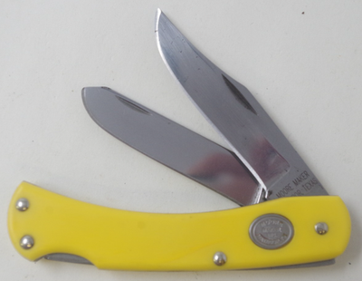 Moore Maker Double Lockback Trapper Pocket Knife USA 3213DLB