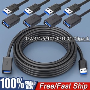 Adaptateur de câble d'extension USB3.0 TypeA Male à femelle Lot