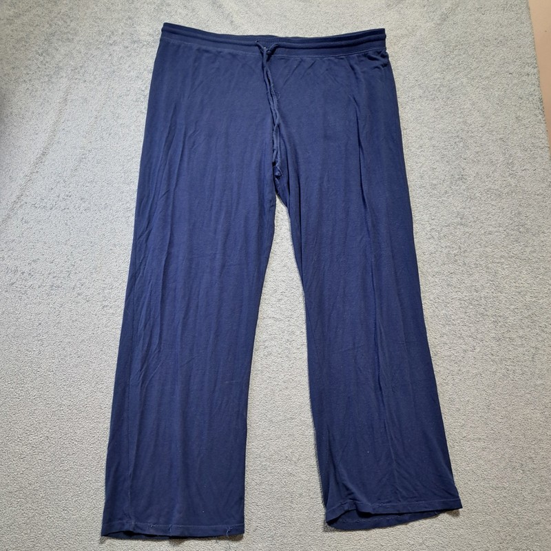 Gilligan & O'Malley Lounge Pants Womens Size 2Xl Blue Casual Elastic Waist