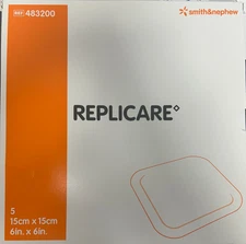 Smith & Nephew Replicare 15cm x 15cm (6in. x 6in.) 5/Bx, 483200