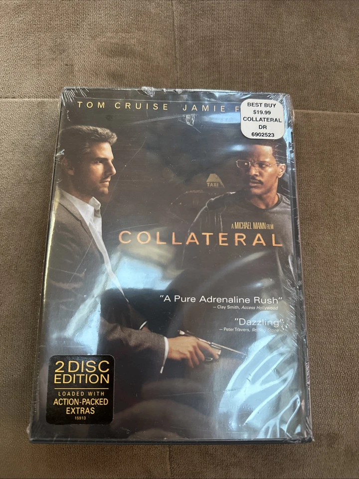 Collateral (DVD, 2004) Tom Cruise - New, Sealed Foto 2 de 3