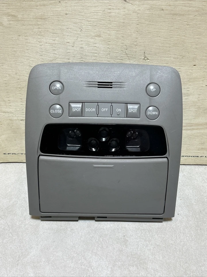 OVERHEAD ROOF 控制台圆顶灰色原始设备制造商 2007 - 2011 LEXUS GS350 GS430 GS450H — 第 2/4 张图片