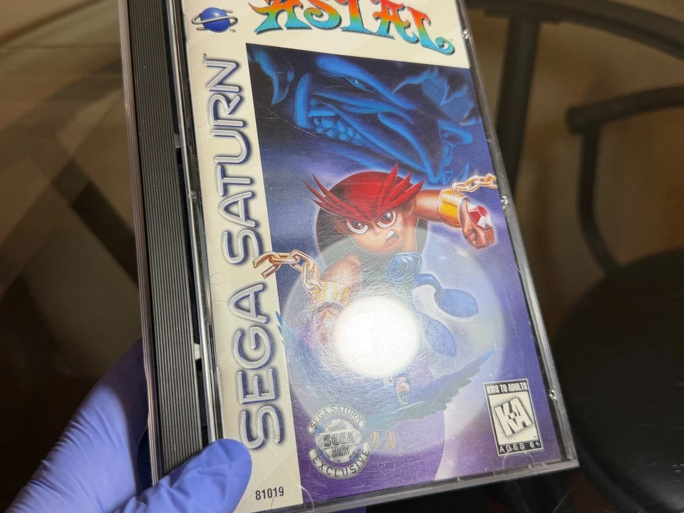 Astal (Sega Saturn, 1995) Complete with Manual and Registration Card - Image 3 of 4
