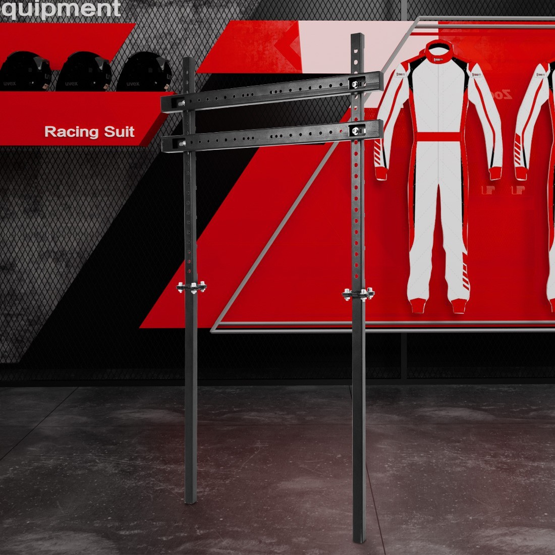 Zootopo Adjustable TV Position Monitor Stand  27 To 55 Inch For TV & PC Monitors