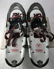 Tubbs Adventure 25 Aluminum Adult Snowshoes Lightweight Gray GUC
