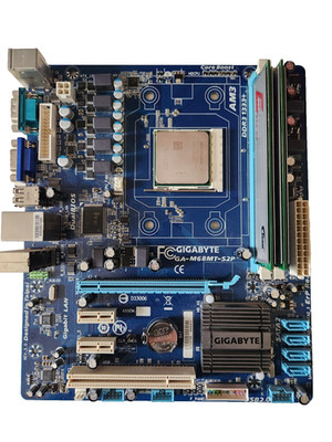 AMD Phenom II + Gigabyte GA-M68MT-S2P + 2x4GB Team Group Elite DDR3