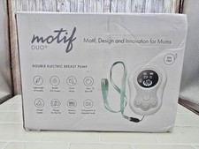 Motif Duo Double Electric Breast Pump w/hands-free Bra - On the Go - Open Box