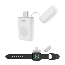 Magnetic Charger USB Rechargeable For Apple Watch SE/6/5/4/3/2/1 iPhone 11/8/7/X