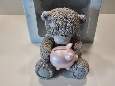 ME TO YOU BÄR FIGUR GROSSE SPARDOSE MIT ROSA SCHWEIN VERPACKT EXTREM SELTEN   