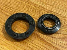 DT Swiss Disc Rotor CenterLock Lockring and 6-bolt Adapter Lock Ring
