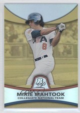 2010 Bowman Platinum Prospects Gold Refractor 150/539 Mikie Mahtook #PP40 1f0