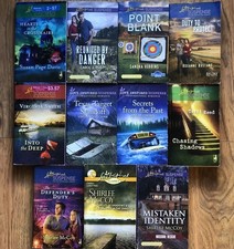 Love Inspired Suspense Romance Paperback Book...