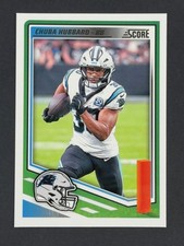 2025 Panini Score Football NFL Base Cards #258 Chuba Hubbard Panthers