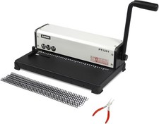RAYSON Binding Machine, 34-Hole, Punch 12 Sheets, A4 Plastic Coil Manual PT-1201