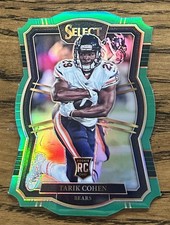 2017 Panini Select #135 Tarik Cohen Green #/5 Rookie RC SSP