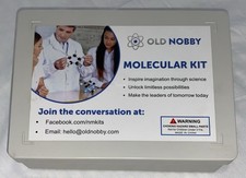 OLD NOBBY Molecular Kit Organic Chemistry Model Set w/ Atom Balls Connectors