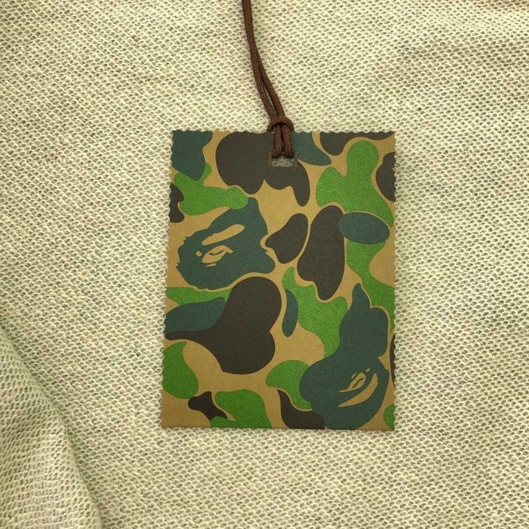 A BATHING APE (BAPE) Felpa con cappuccio e zip intera usata A Bathing Ape Bape M 1J25 115 001 grigio abasing 10