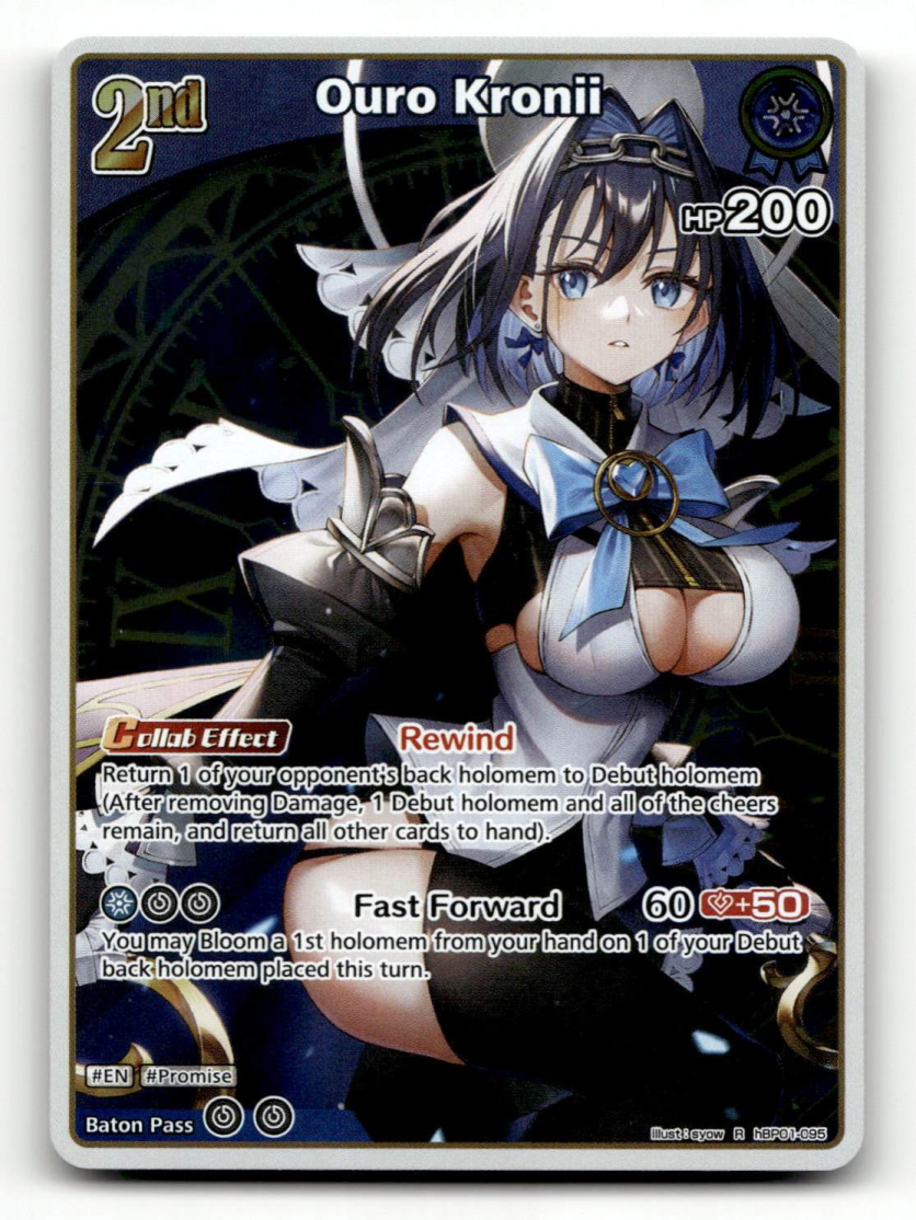 hololive OFFICIAL CARD GAME Ouro Kronii (R) - Blooming Radiance | eBay