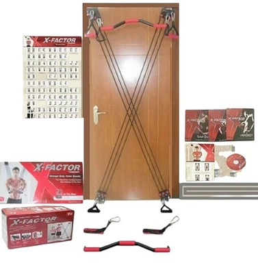 WEIDER X-Factor Door Gym Exercise Fitness Full Body Gym - Total Body Training System